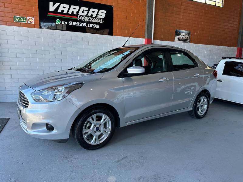 FORD - KA - 2017/2018 - Prata - R$ 49.000,00